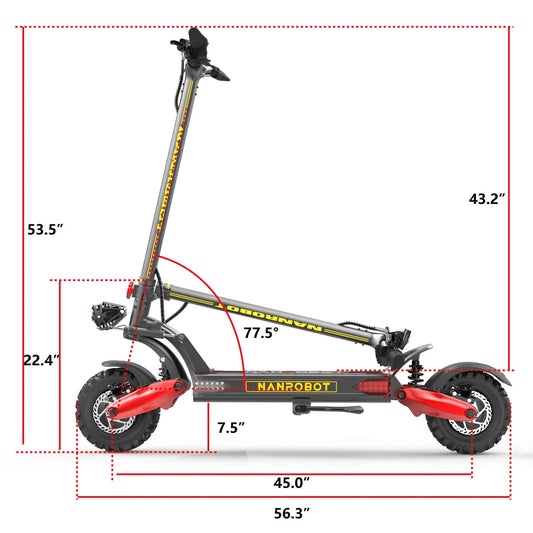 NANROBOT LS7+ Electric Scooter